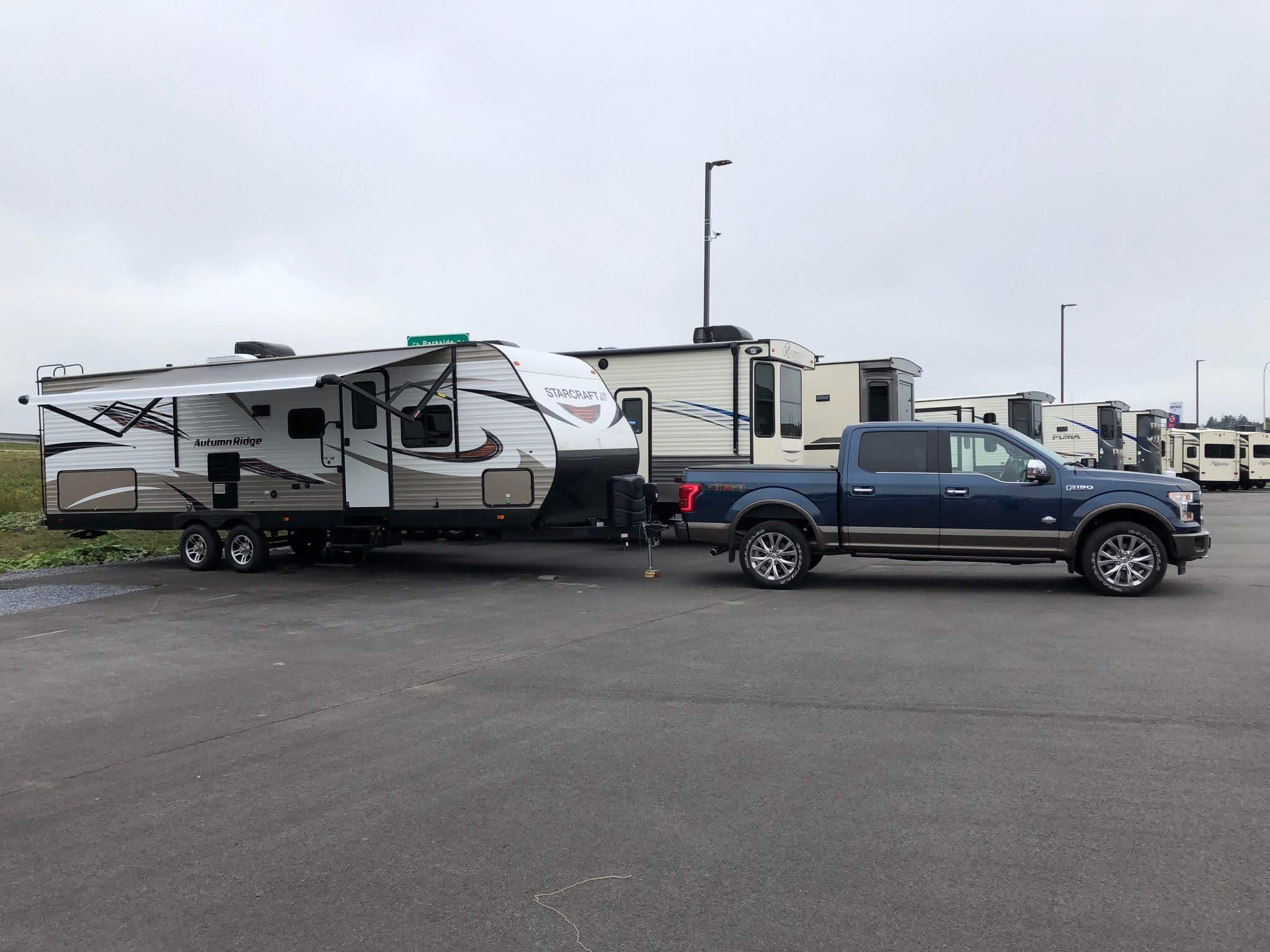 Picking up our new trailer